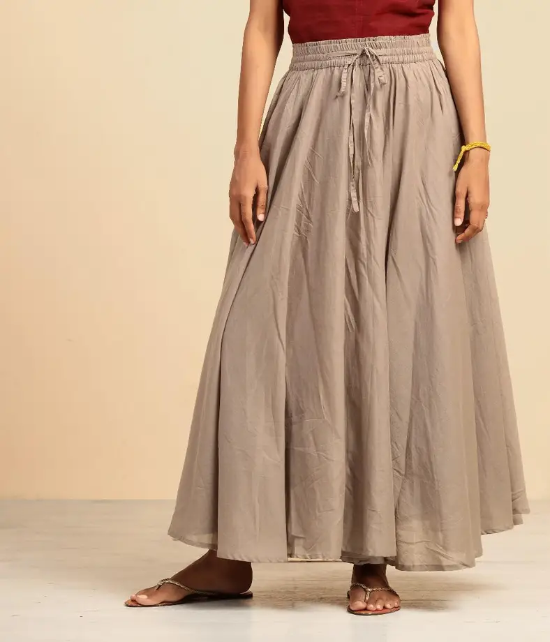 Beige Skirt